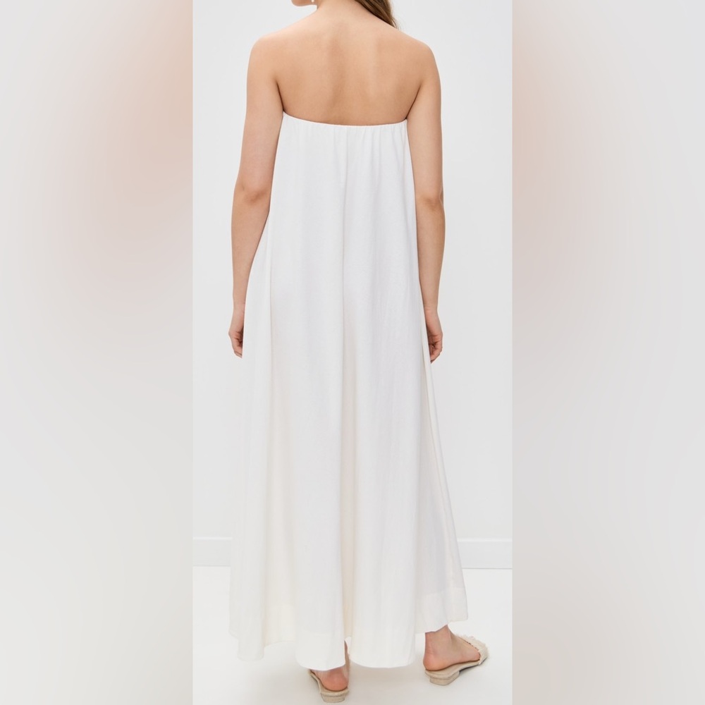 White Maxi Dress size small